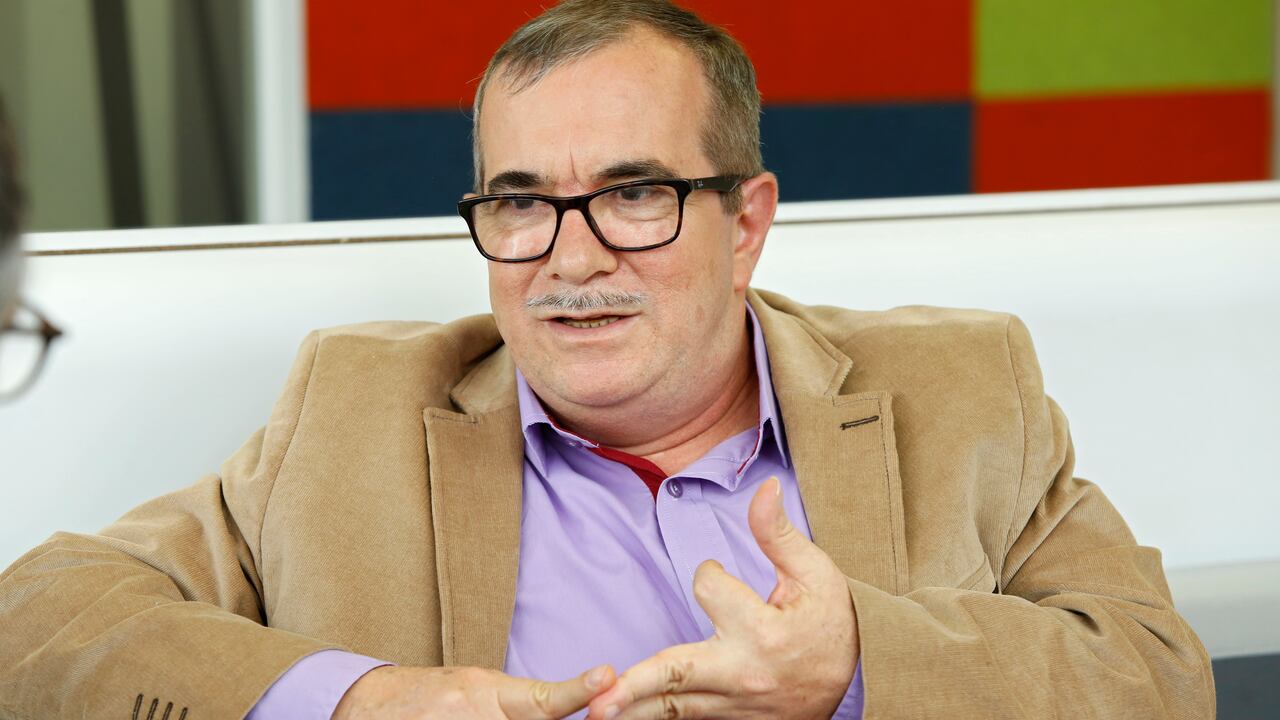 Rodrigo Londoño, Timochenko
en entrevista en la revista Semana
Bogota Junio 22 2018
Foto Guillermo Torres revista Semana