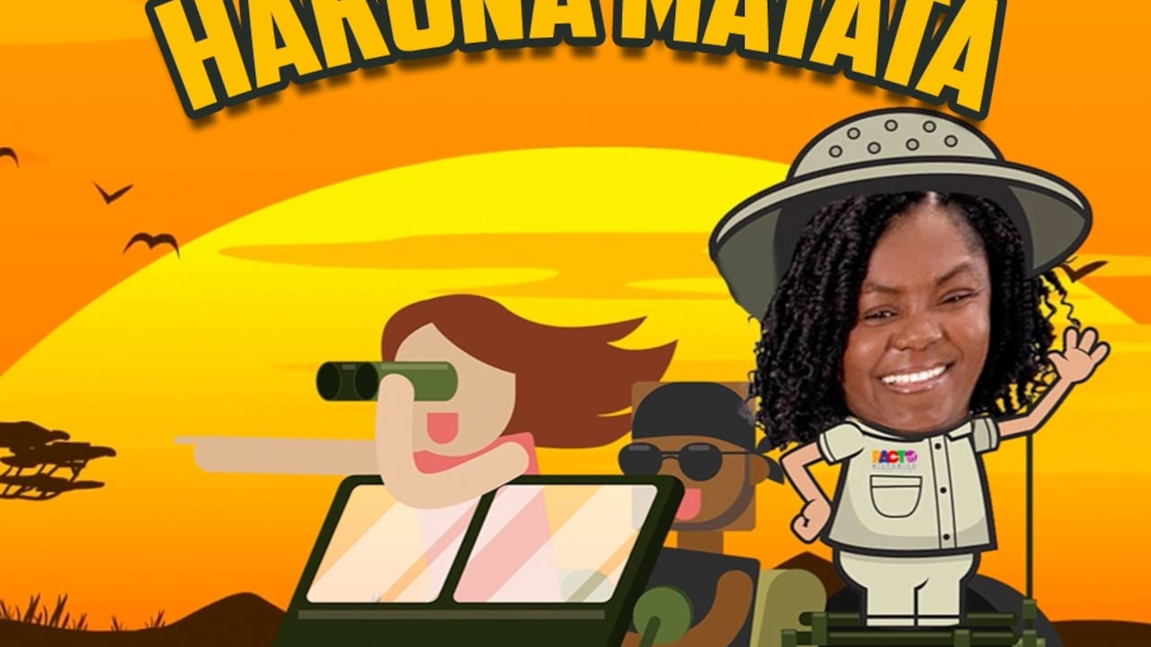 Hakuna Matata, de la película El Rey León, es la frase más popular del suajili que propone la vicepresidenta Francia Márquez para Colombia