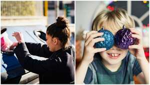 Mujer británica encontró en contenedores de basura algunos regalos para su hijo y amigos (imágenes de referencia).