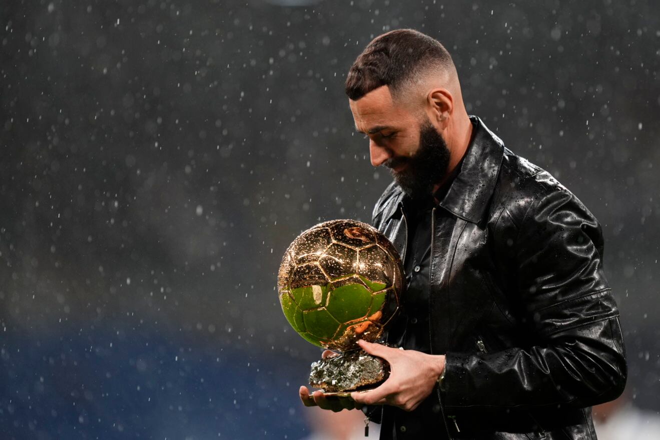 El francés fue seleccionado como el Balón de Oro en el 2022.