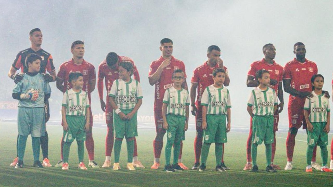 América de Cali durante la final de Copa BetPlay 2025 vs. Nacional