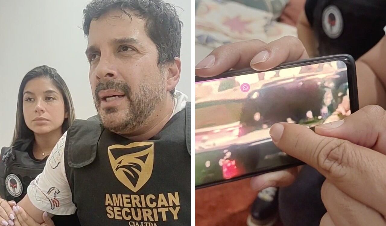 El alcalde de la población de La Libertad, Francisco Tamariz, aseguró que le dispararon más de 30 veces