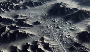 Científicos trabajan en un sistema que haga posible crear carreteras en la Luna.