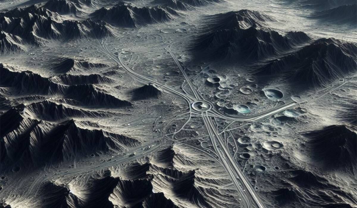 Científicos trabajan en un sistema que haga posible crear carreteras en la Luna.