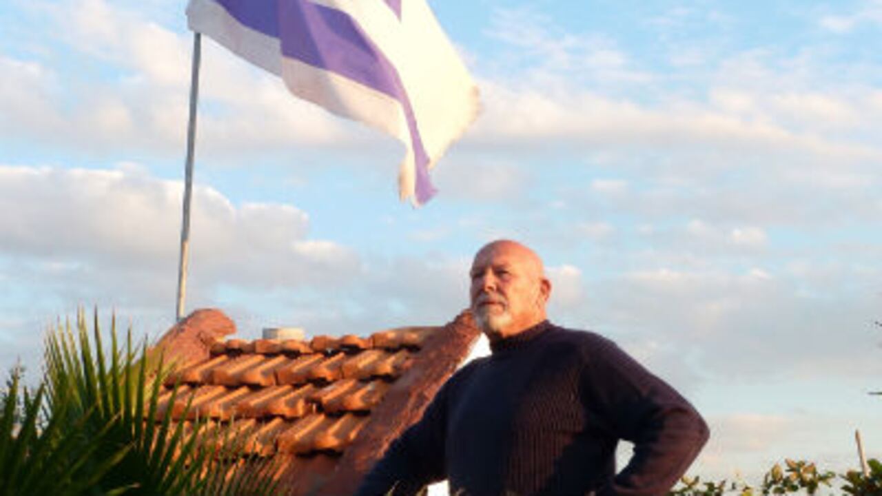 Imagen actual de Yair Klein en su residencia localizada en la ciudad de Yafo, Israel