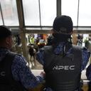 Personal del cuerpo de vigilancia del Inpec.