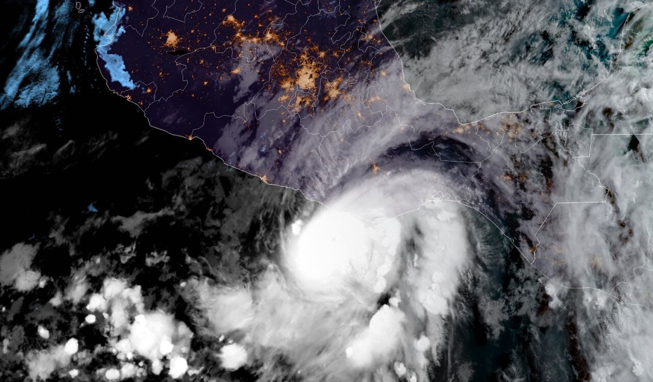 Así se veía Agatha tras su paso por territorio mexicano