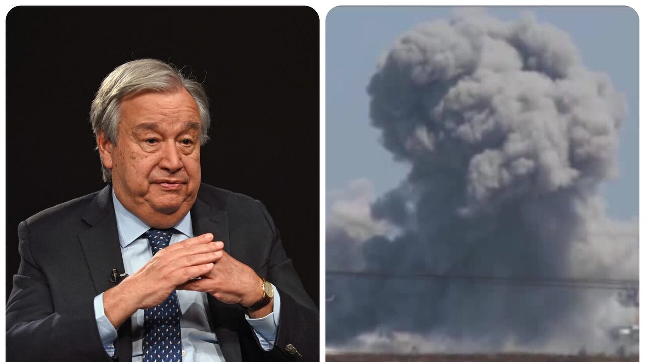 El secretario general de la ONU, António Guterres, pide un alto el fuego “inmediato” en Gaza, azotada por nuevos bombardeos.
