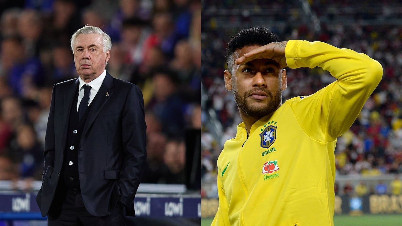 Carlo Ancelotti podría llamar a Neymar para el mundial 2026.