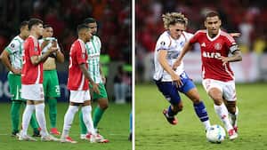 Tabla del grupo F de Libertadores.