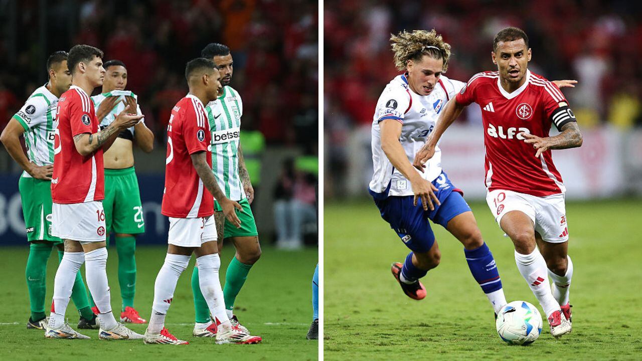 Tabla del grupo F de Libertadores.