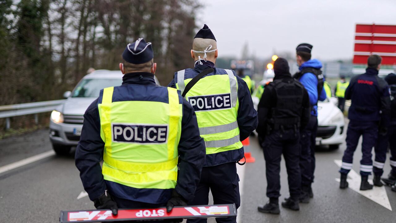 Policía de Francia. (Photo by Sylvain Lefevre/Getty Images)