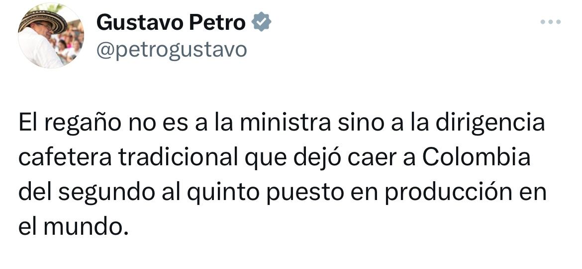 Trino presidente Gustavo Petro