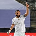 Karim Benzema, delantero del Real Madrid.