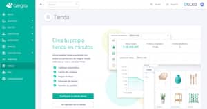 Alegra Tienda permite a las pymes crear un e-commerce en menos de 3 minutos.