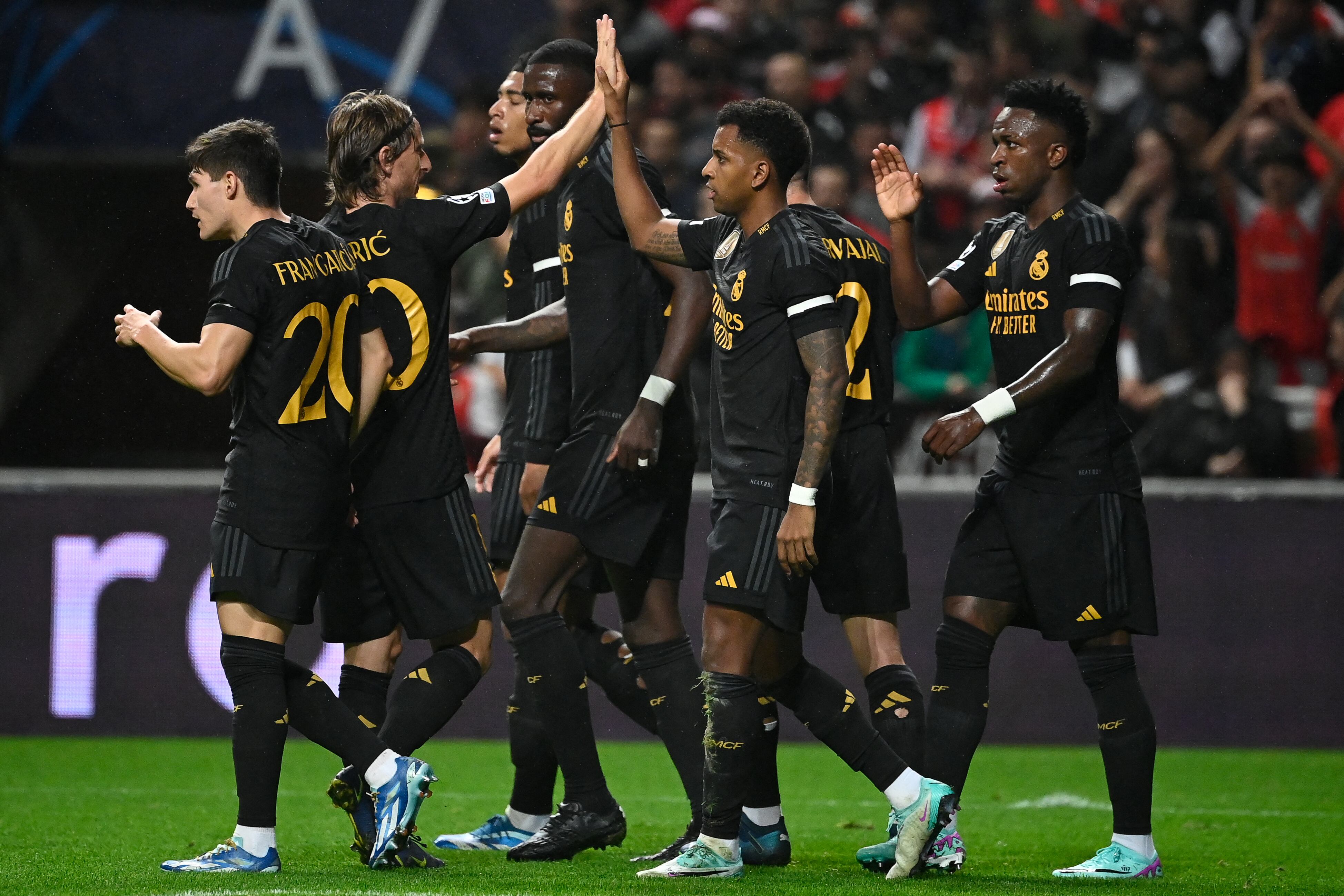 Sporting Braga vs Real Madrid - fecha 3 - Champions League