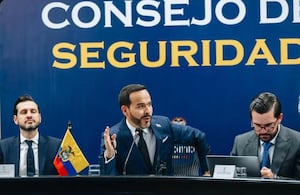 Abelardo De La Espriella lideró consejo de seguridad en Bogotá
