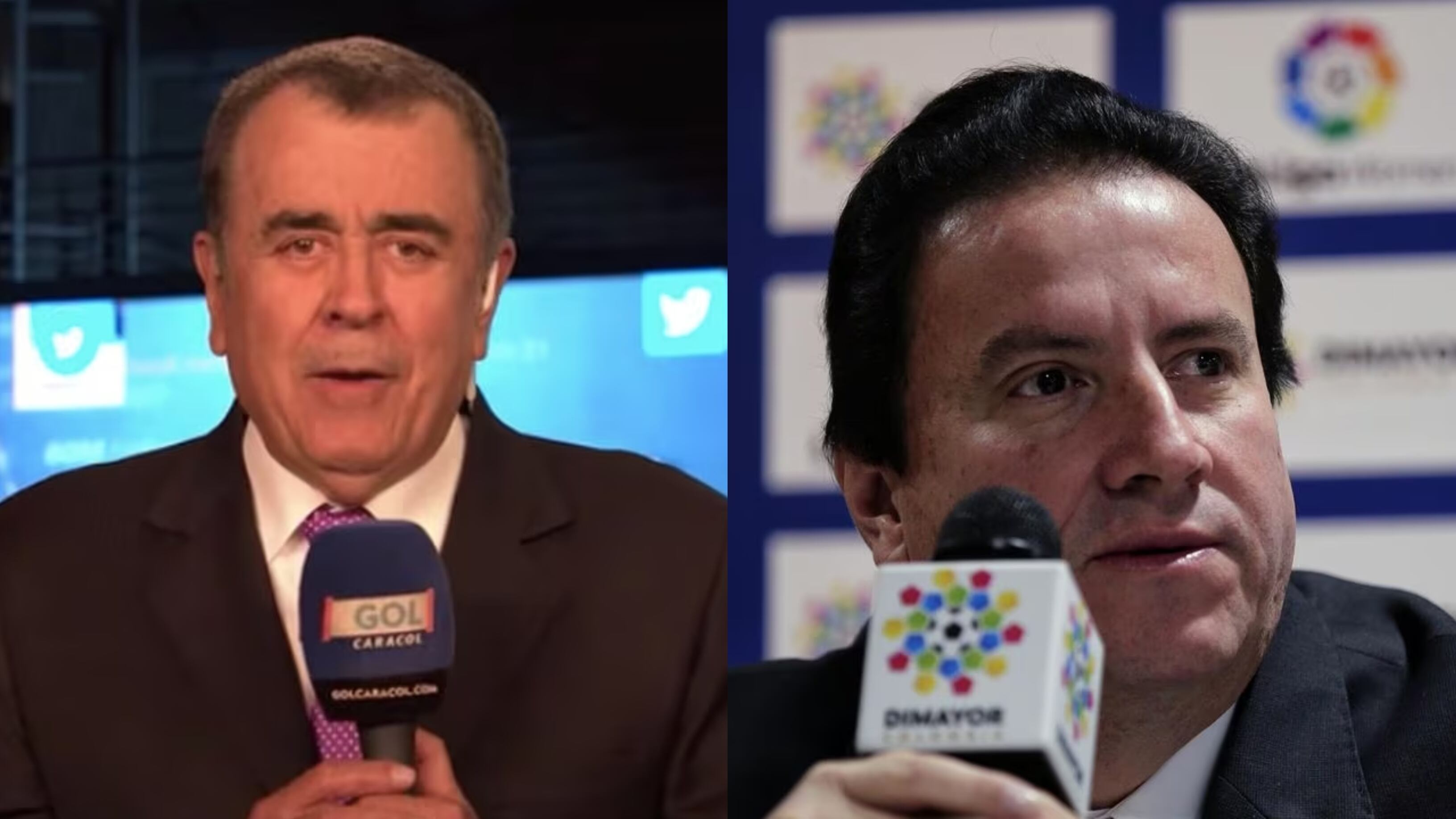 Javier Hernández Bonnet y César Pastrana.