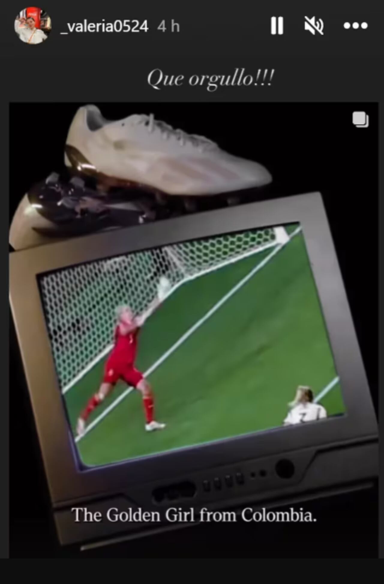 La novia de Linda Caicedo la presumió por redes sociales.