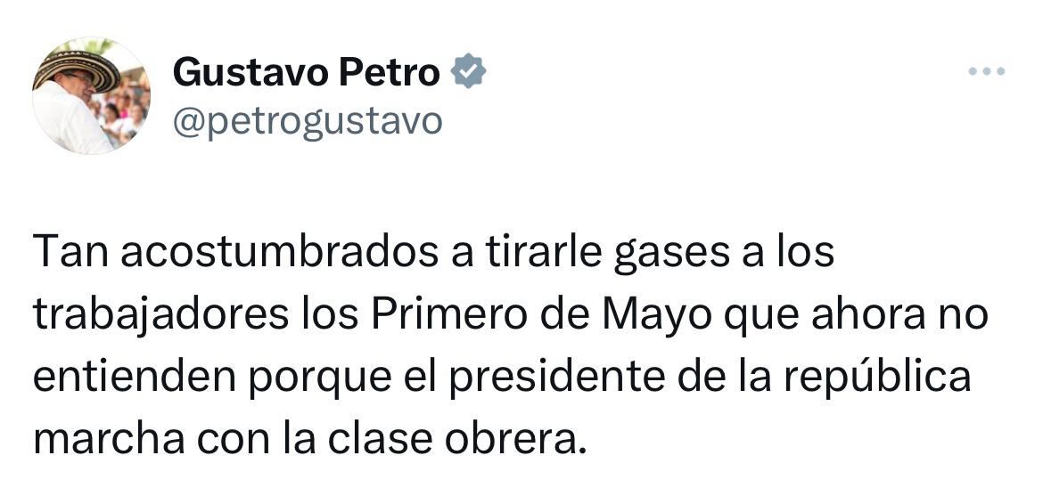 Mensaje presidente Gustavo Petro