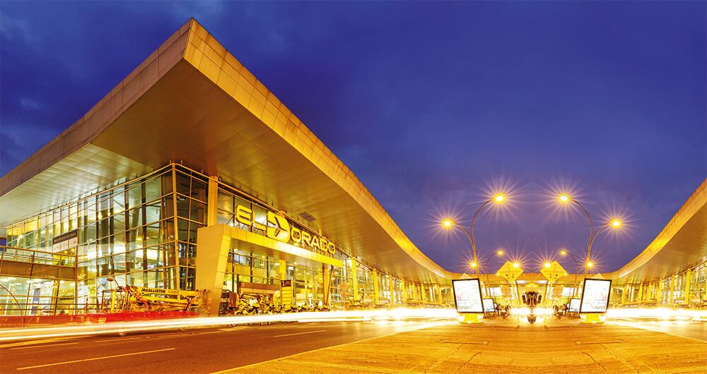 Aeropuerto El Dorado.