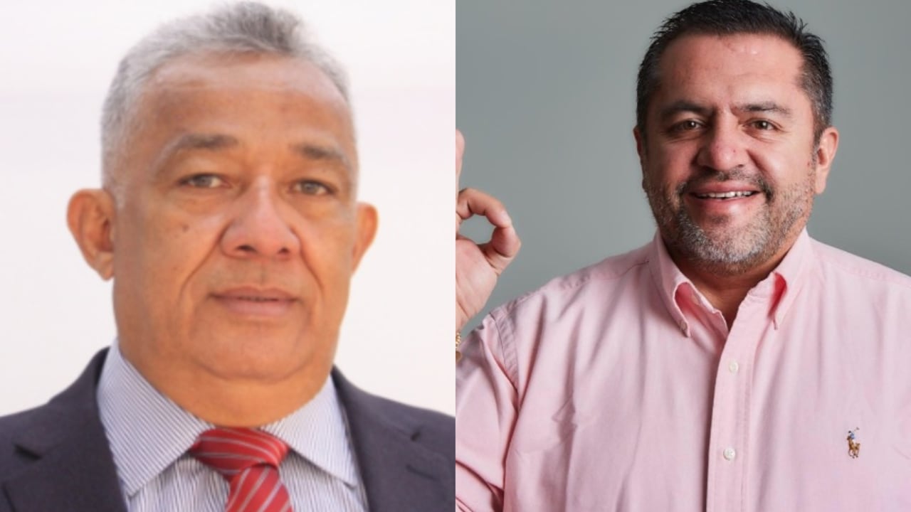 El exrepresentante José Joaquín Marchena y el exsenador Mario Castaño.