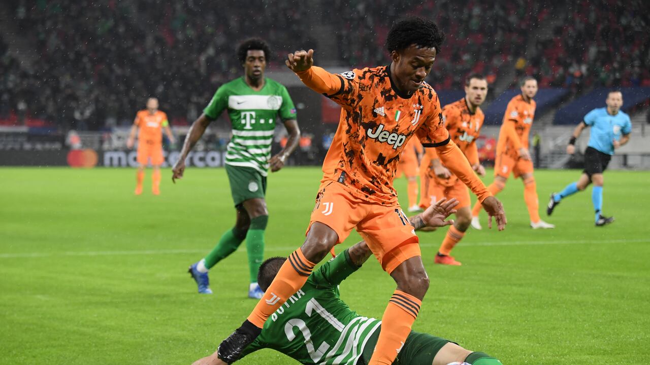 Jugador colombiano del Juventus