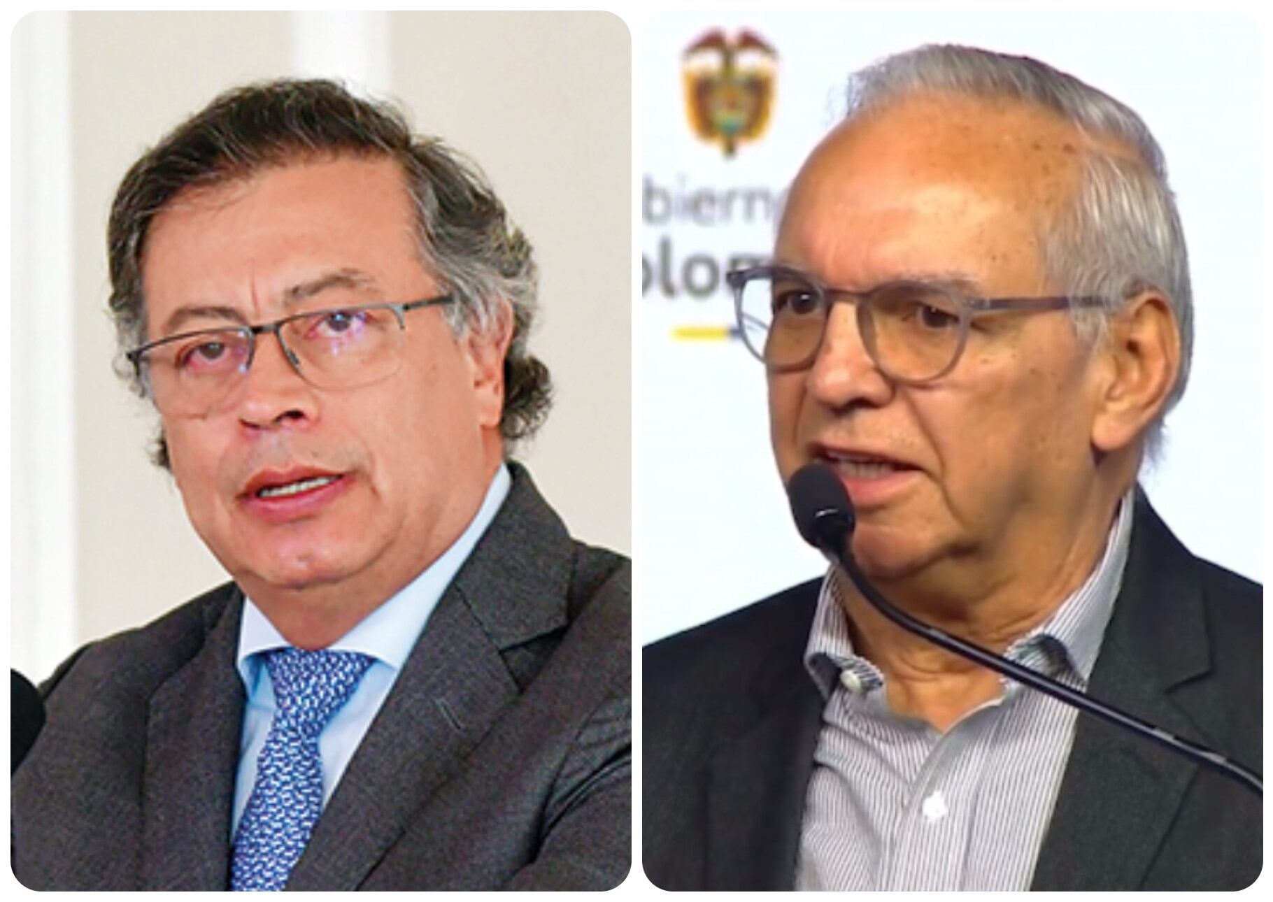 El presidente Gustavo Petro salió en defensa de su ministro de Hacienda, Ricardo Bonilla.