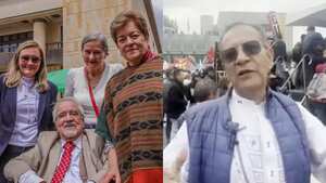 Los funcionarios del Gobierno que respaldaron la marcha.