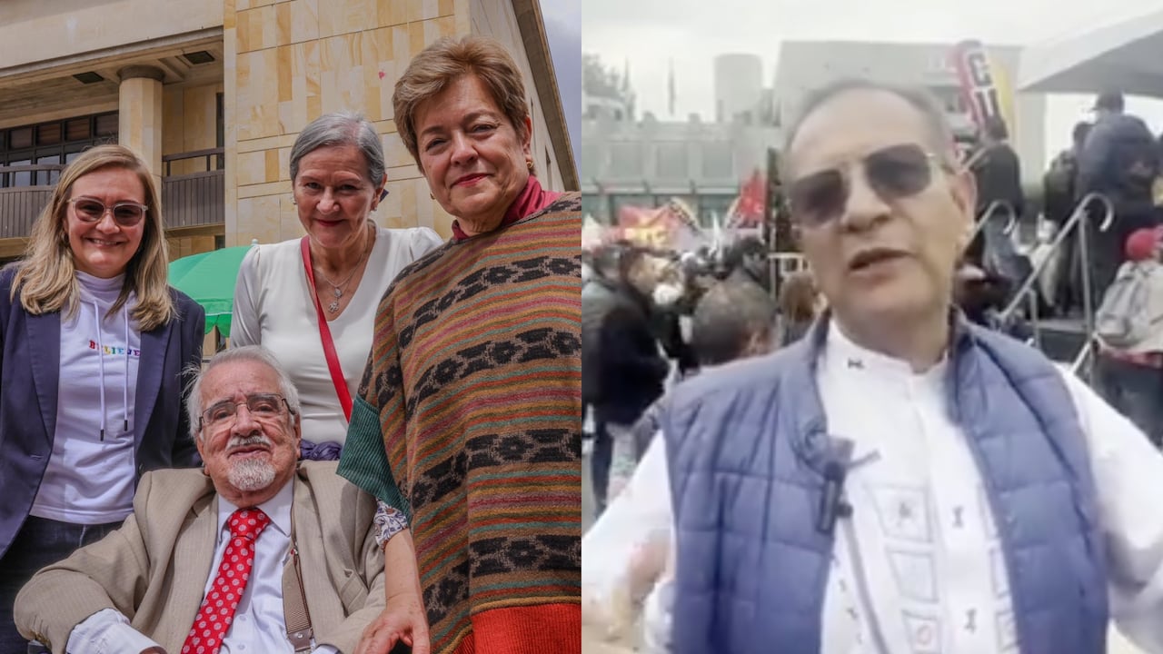 Los funcionarios del Gobierno que respaldaron la marcha.