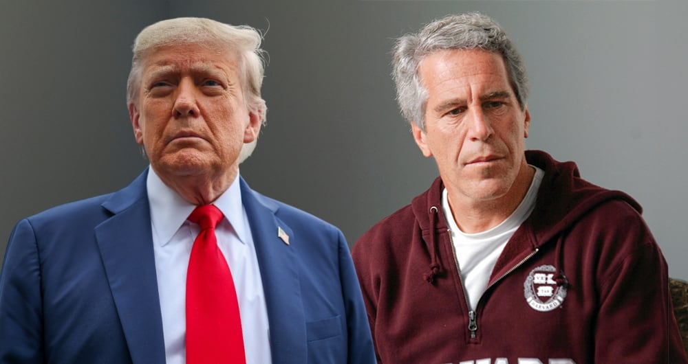 Donald Trump y Jeffrey Epstein
