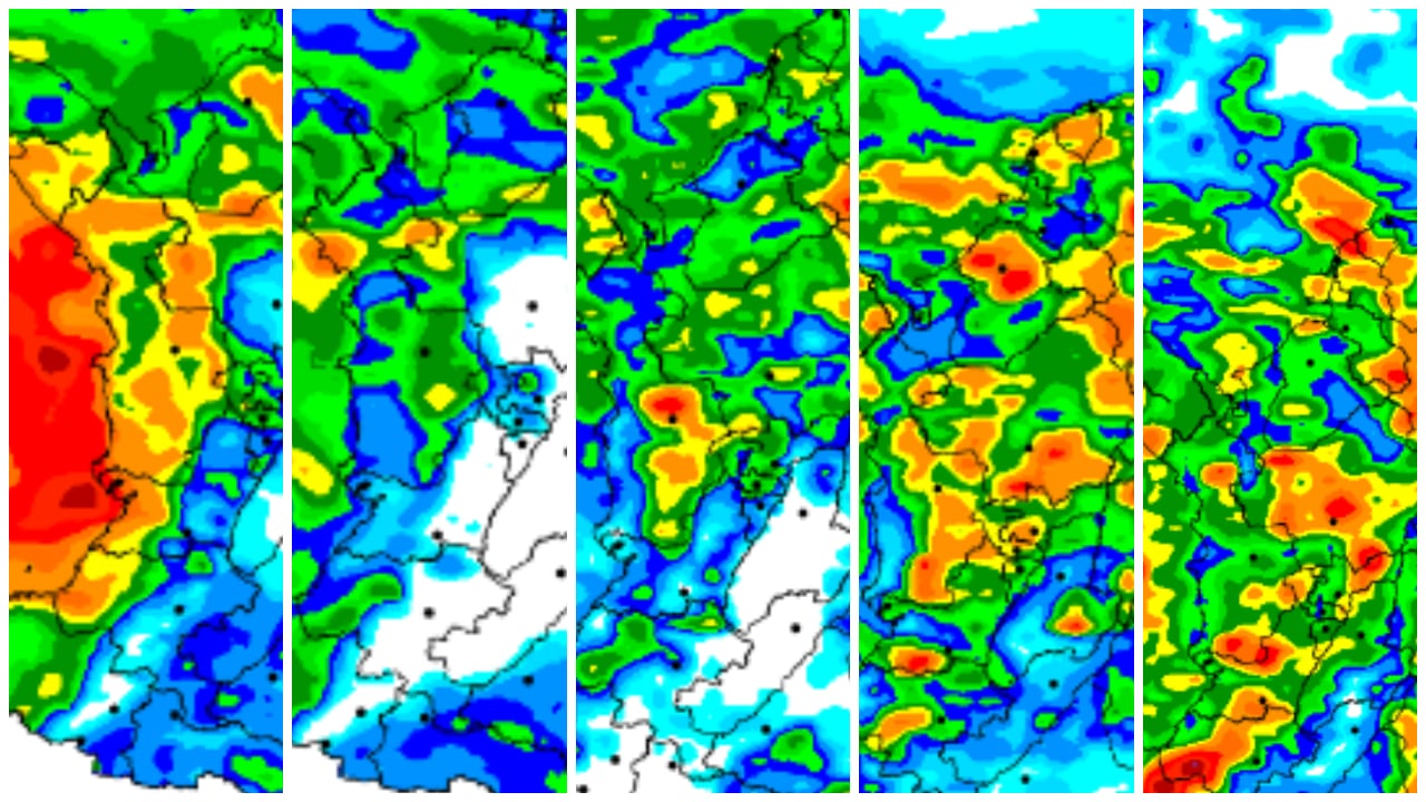 El pronóstico del Ideam del 4 al 8 de agosto de 2025