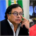 Presidente Gustavo Petro y Luis Manuel Díaz papá de Luis Díaz