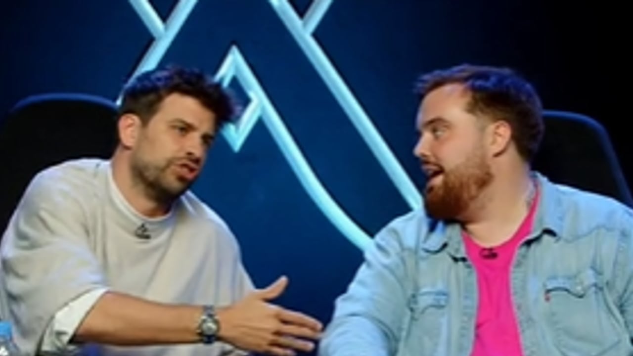 Piqué e Ibai Llanos en uno de los eventos de la Kings League.