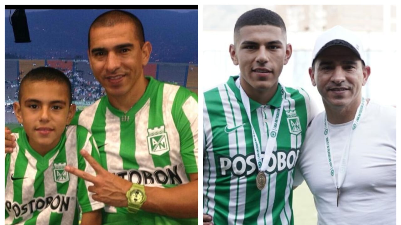 Víctor Aristiábal y su hijo Emilio.