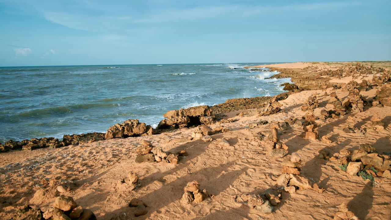 Punta Gallinas entre las playas más tranquilas de Colombia.