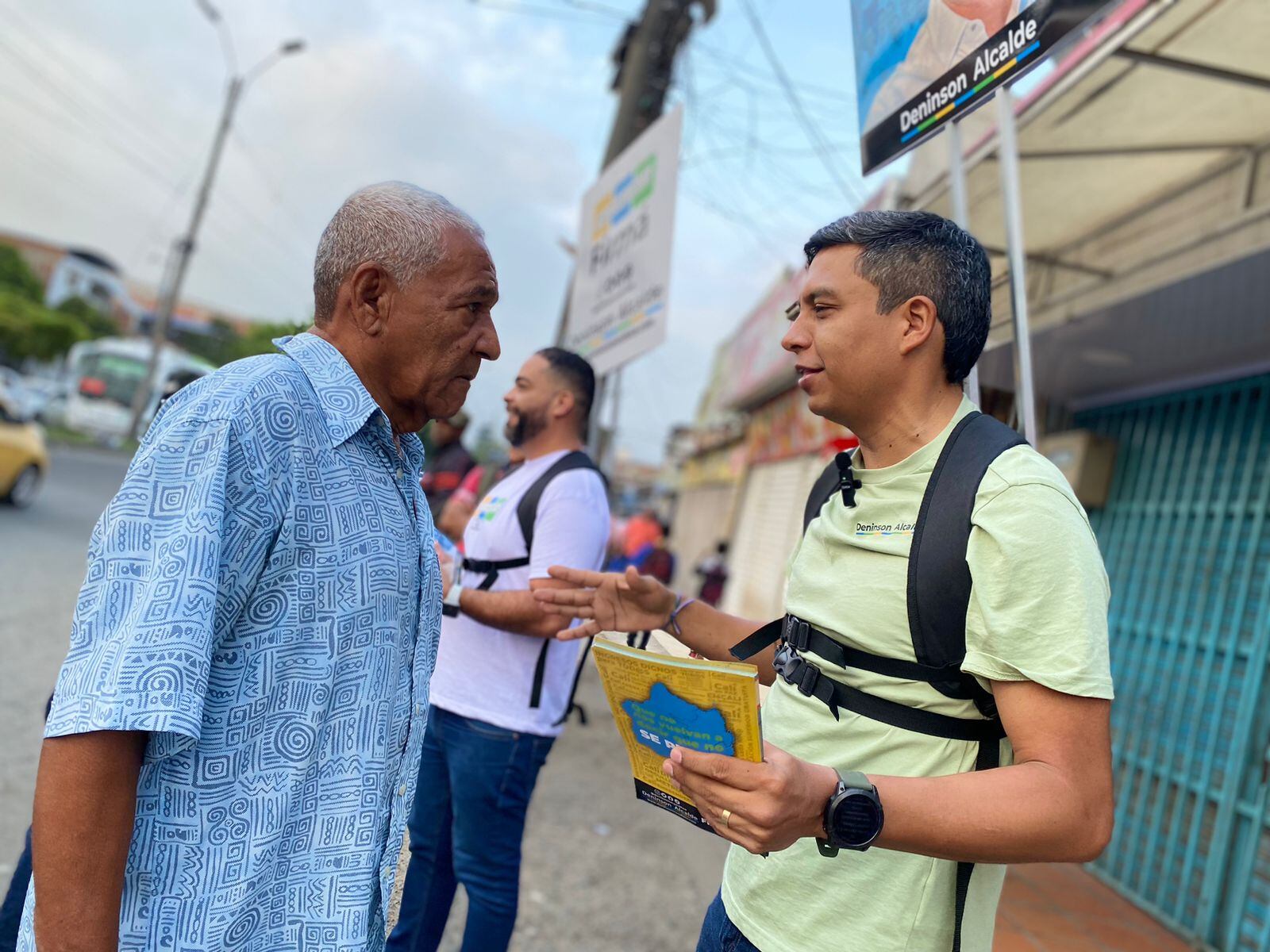 Deninson Mendoza, candidato a la Alcaldía de Cali