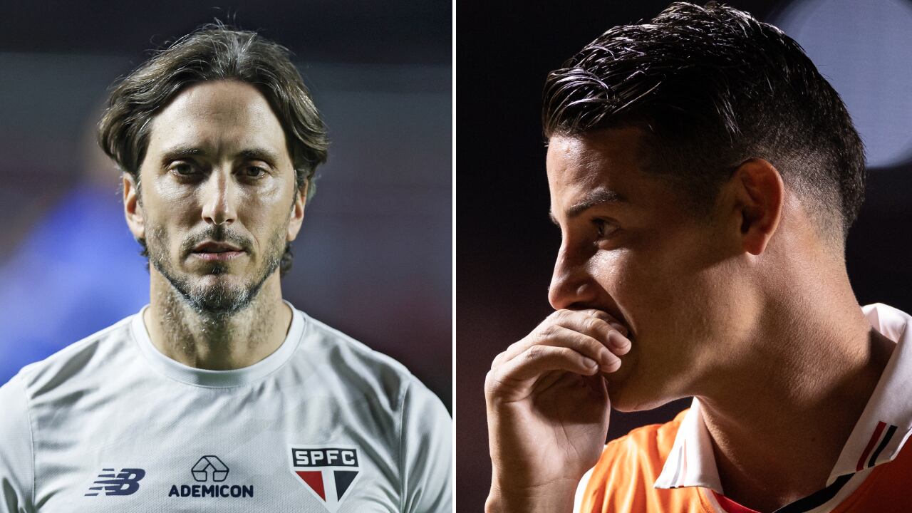 James Rodríguez trabaja para volver a tener oportunidades en Sao Paulo