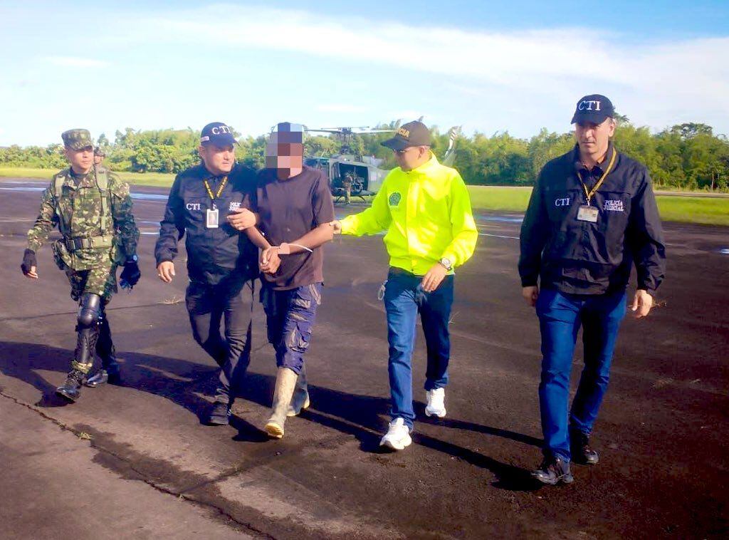 Alias Patepalo fue capturado por el Ejército