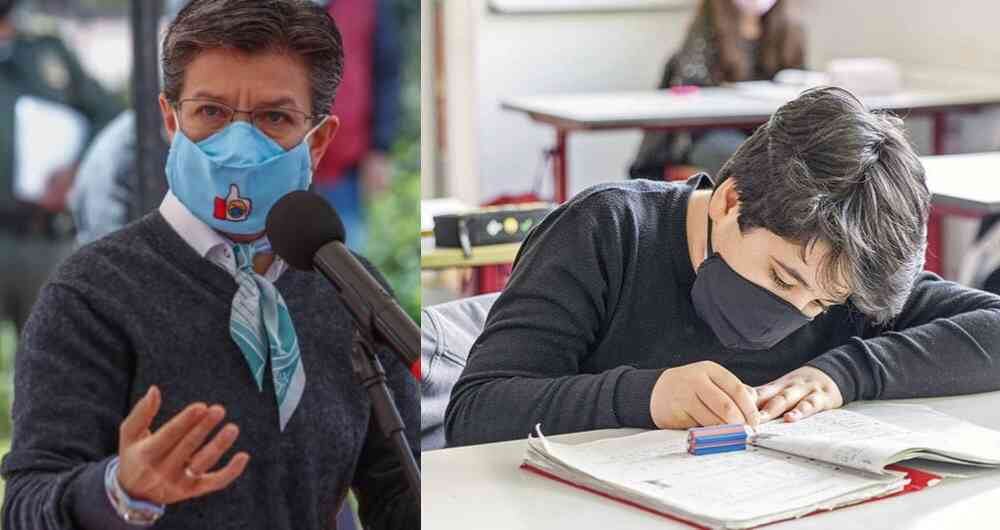 Claudia López reapertura colegios