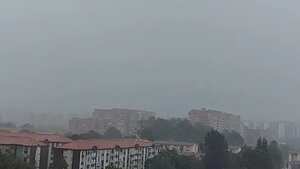 El Idiger reportó lluvias en varias localidades de la capital.