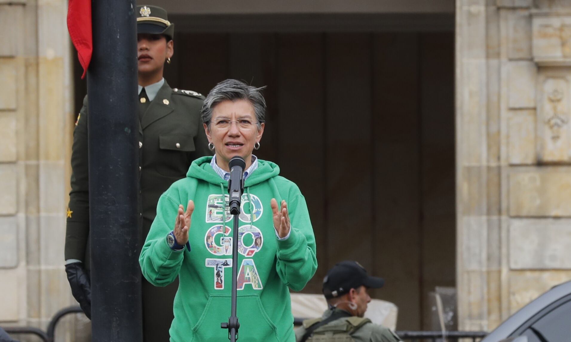 Presidente Gustavo petro y Alcaldesa Claudia López