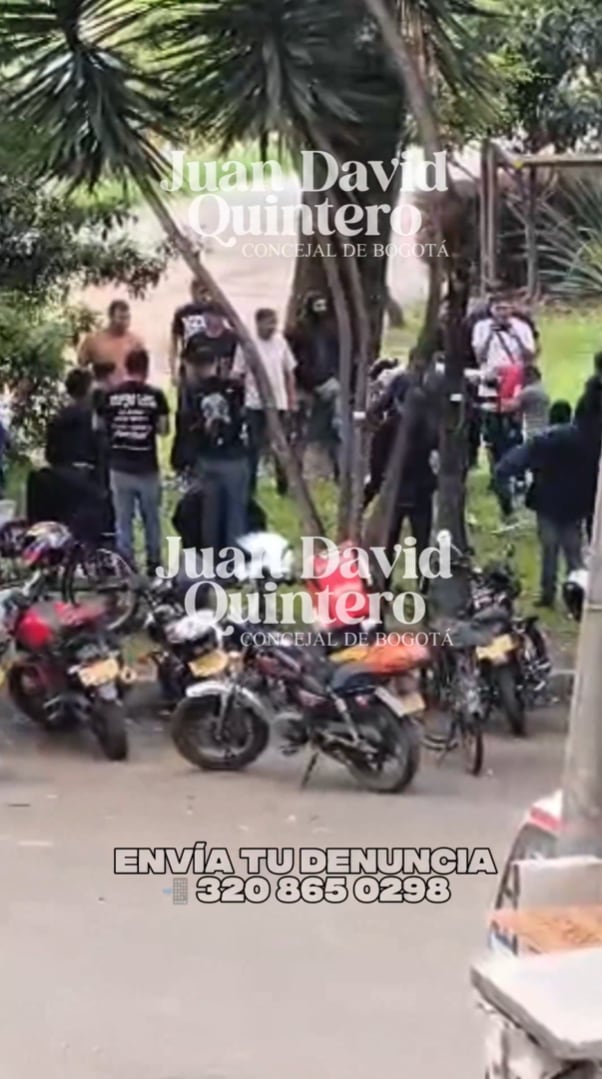 Riñas programadas de repartidores generan temor en el norte de Bogotá