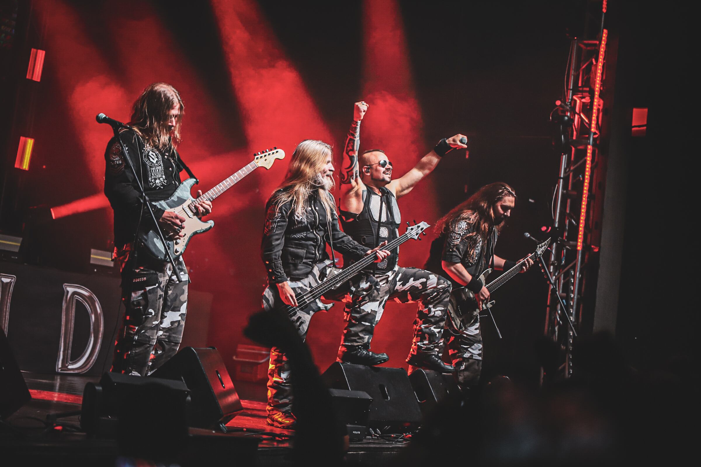 Sabaton en el Royal Center de Bogotá, 9 de mayo 2025.