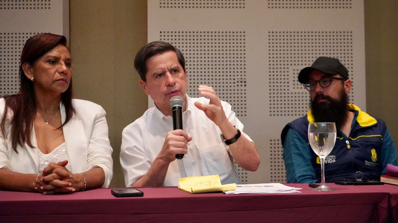 Juan Fernando Cristo, ministro del Interior.