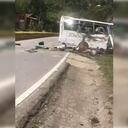 Accidente en vía Bogotá-La Vega