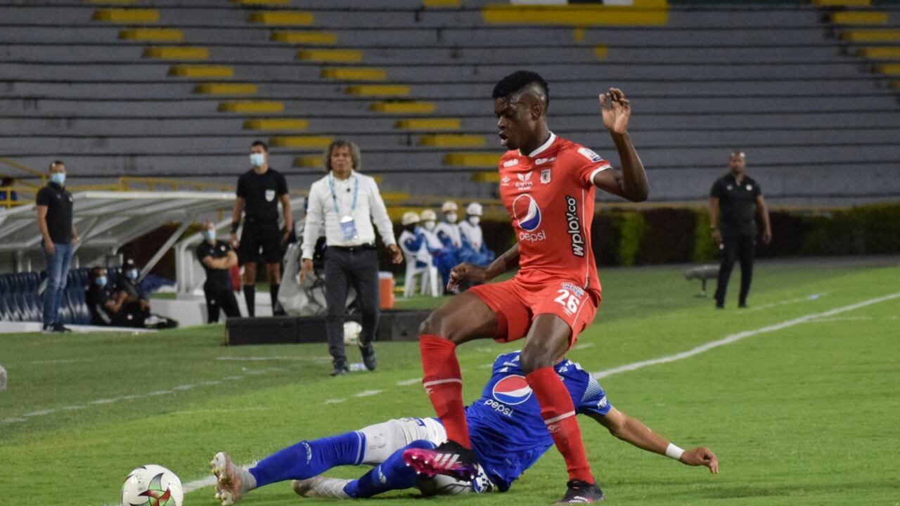 Millonarios vs. América de Cali - Liga Betplay. Foto: Prensa Dimayor