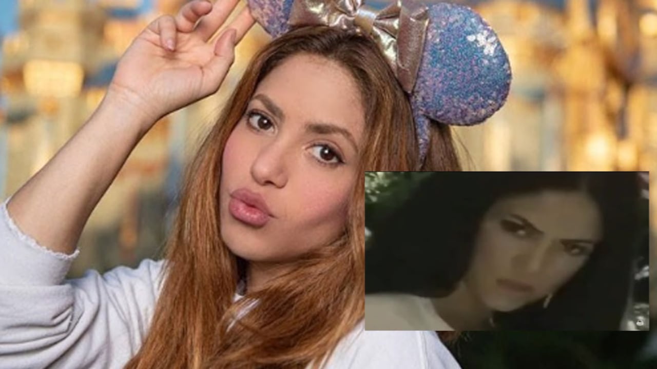 Shakira - Foto tomada de Instagram @shakira - captura pantalla videoclip 'Antología'