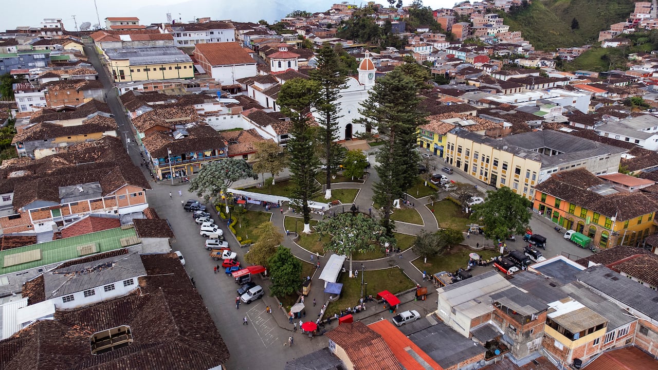 Este es uno de los pueblos más bonitos del Eje Cafetero.