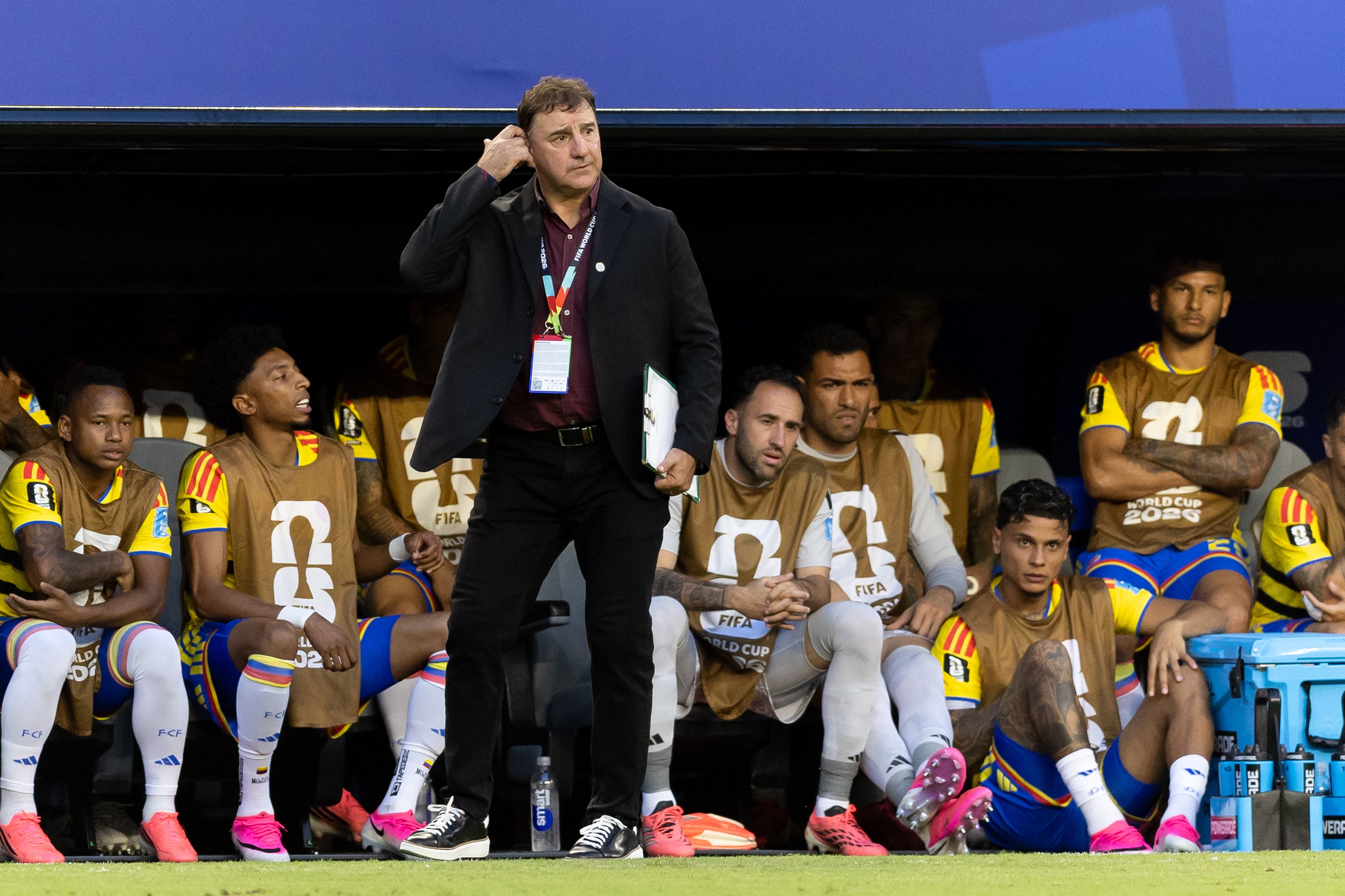 Néstor Lorenzo al mando de la Selección Colombia en medio del Mundial 2026
